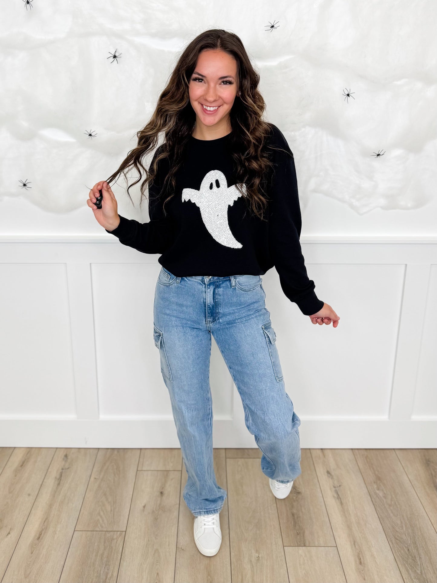 Saige Melissa High-Rise Medium Wash Dad Jeans
