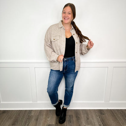 Risen Trinity Mid-Rise Skinny Dark Wash Blue Jeans
