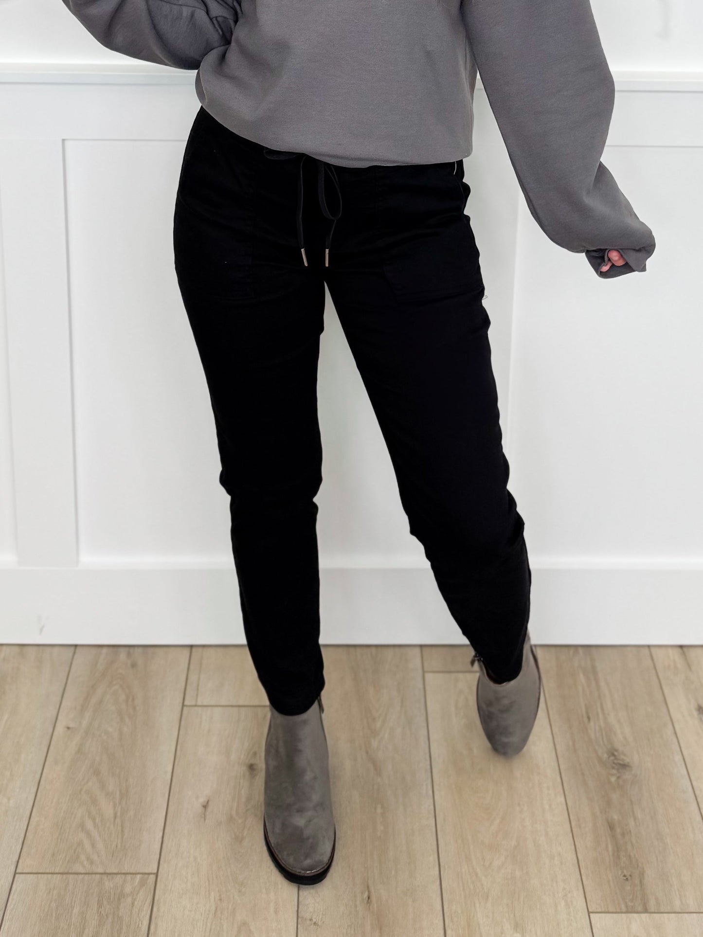 YMI Liv High-Rise Cropped Slim Fit Jeans - 3 options! (Pull On, Non Distressed)