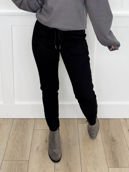 YMI Liv High-Rise Cropped Slim Fit Jeans - 3 options! (Pull On, Non Distressed)