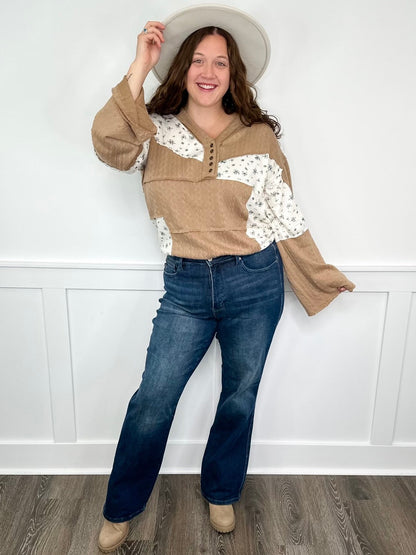 Judy Blue Hazel Tummy Control Mid-Rise Straight Leg Dark Wash Jeans - 2 options!