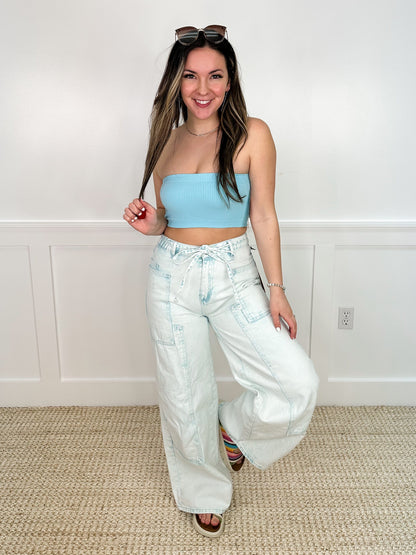 Goes Out to You High-Rise Wide Leg Avery Mae Jeans - 2 colors!