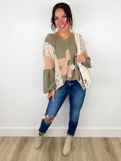 Risen Molly Distressed High-Rise Skinny Dark Wash Jeans
